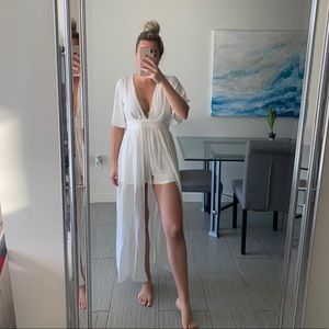 SOLD Hi-Low LUXXEL Romper